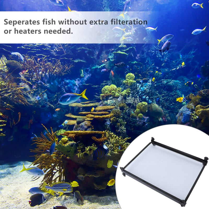 Alipis Fish Tank Divider Plastic Aquarium Panel Separator, Aquarium Divider Isolation Board Aquarium Filter with Suction Cups - BeesActive Australia
