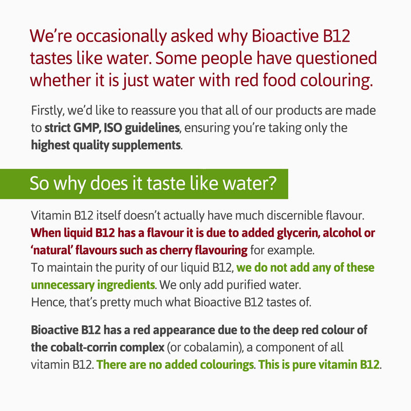 Nature Provides Vitamin B12 Liquid Drops 3000 mcg Methylcobalamin + Adenosylcobalamin (50ml) High Strength Bioactive Vegan Energy & Sleep Sublingual. Like B12 injections. Made in The UK. - BeesActive Australia