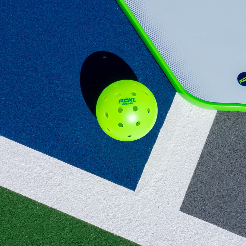 PCKL Elite 40 Pickleball Balls | Tournament and Competition Ball | 4 Pack of Balls | USA Pickleball Approved - BeesActive Australia