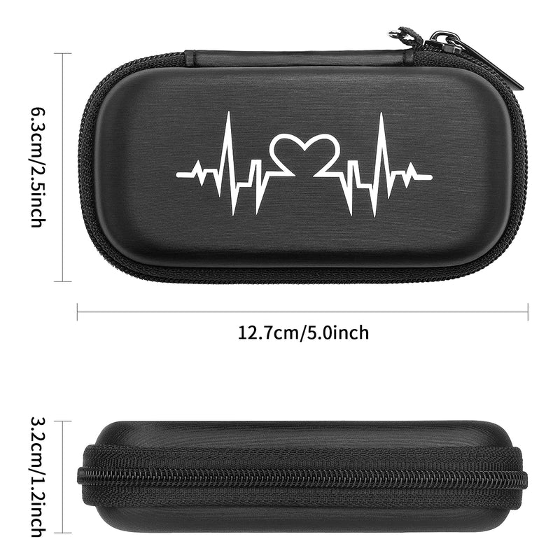 Hard Case for AliveCor kardia Mobile Heart Monitor EKG Devices, Travel Case Protective Cover Storage Bag 6L/Classic EKG - BeesActive Australia