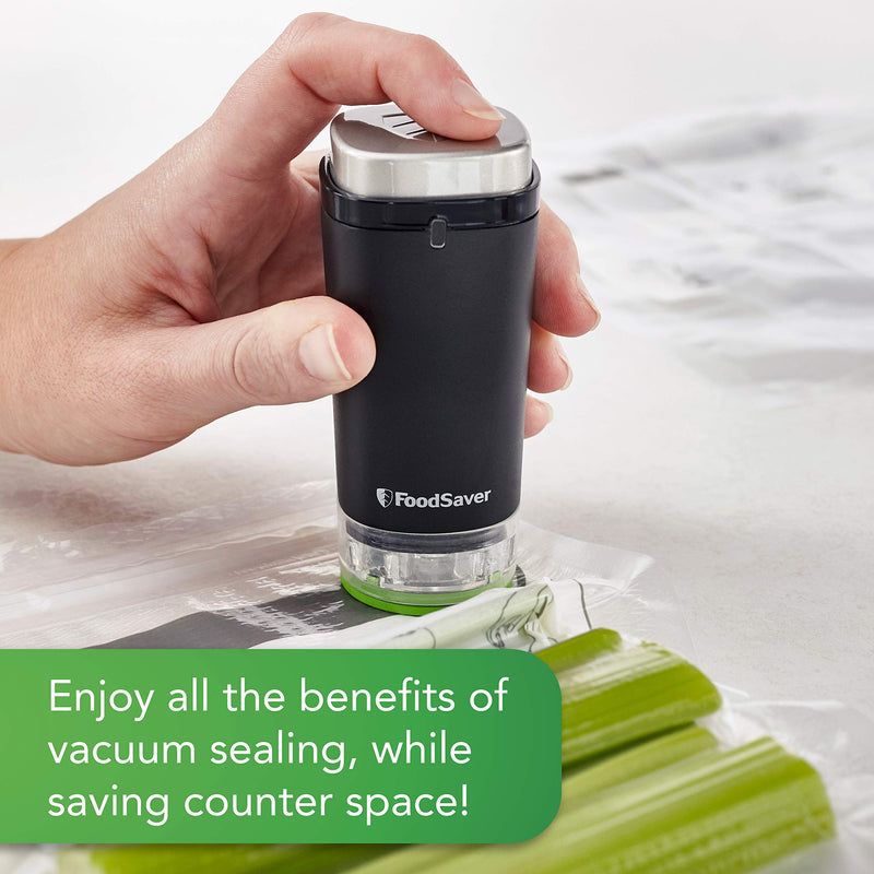 FoodSaver 31161370 Cordless Food Vacuum Sealer, Handheld - BeesActive Australia