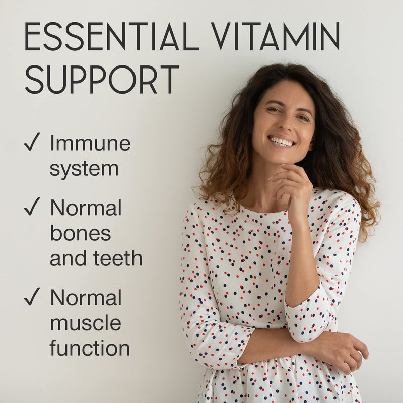 Vitamin D3 K2 Capsules - High Strength Vitamin D Tablets - 4000 IU Vitamin D & 100mcg Vitamin K MK7-120 Capsules - UK Made & Vegetarian - VIT D3 K2 Supplement for Strong Bones, Teeth, Immune System - BeesActive Australia