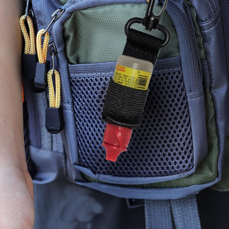 Mt. Sun Gear - Dry Fly Fishing Floatant Caddy Holder, Floatant Bottle Holder, Attach to Fishing Vest, (2) 2 - BeesActive Australia