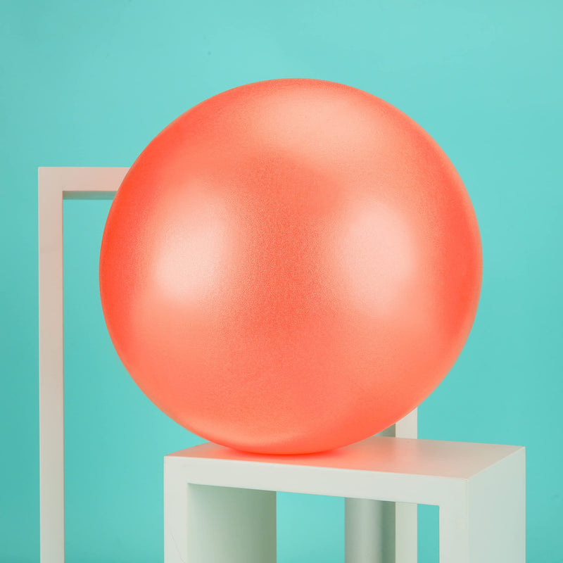 Pilates Ball, Pilates Ball Mini, Excersize Balls, 8 Exercise Ball, Yoga Balls, Ball 9 inch,Core Treatment, Explosion-Proof, Non-Slip Inflatable Small Orange - BeesActive Australia