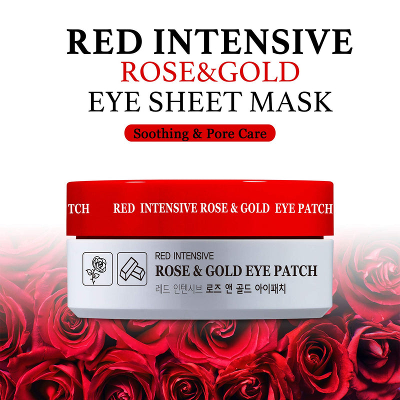 HANIXHANI Korean Under Eye Patches for Puffy Eyes with Multi Intensive Rose & Gold Soothe for Puffy Under Eye, Bags, Dark Circles and Winkles Deep Moisturizing Improves Elasticity (30 pair) Rose&Gold - BeesActive Australia