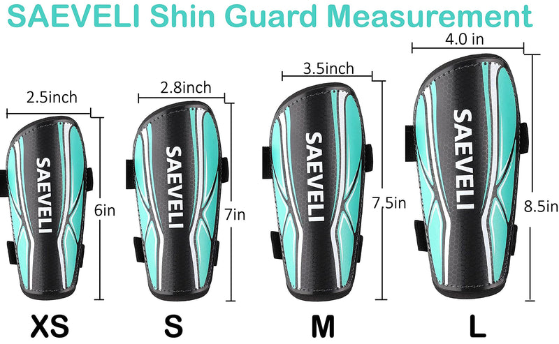 Saeveli Soccer Shin Guards for Toddlers Kids Youth - Lightweight and Durable Shin Pads with Adjustable Straps for Kids 2-14 Years Old Boys and Girls Small Black - BeesActive Australia