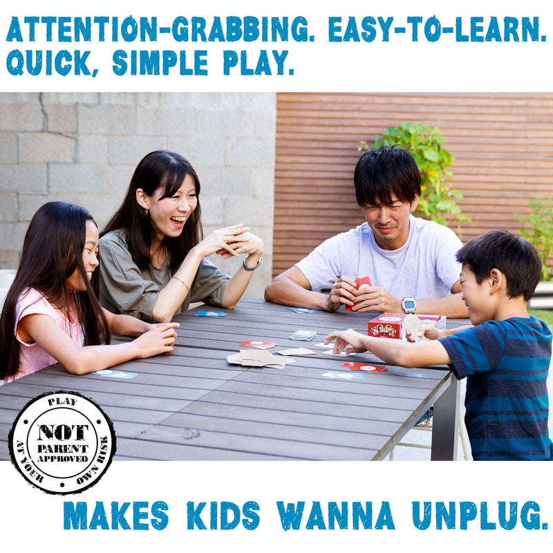 Not Parent Approved Expansion Pack #2 (Core Game Sold Separately): A Fun Card Game and Gift for Kids 8+, Tweens, Teens, Families and Mischief Makers – The Original, Hilarious Family Party Game C. Expansion Pack #2 - BeesActive Australia