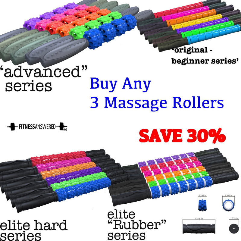 The Muscle Stick Original Muscle Roller | Muscle Roller Stick - The Stick All Purpose for Newbies Blue - BeesActive Australia