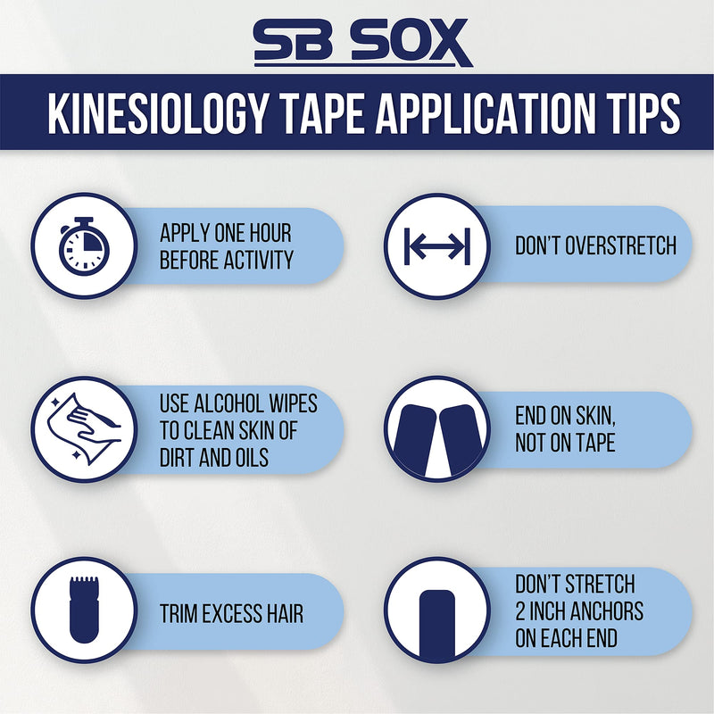 SB SOX Original Cotton Kinesiology Tape (16ft Uncut Roll) – Best Latex Free, Water Resistant Tape for Muscles/Joints – Perfect for Any Activity – Easy to Apply/Use, Works Great for Several Days! Nude - BeesActive Australia