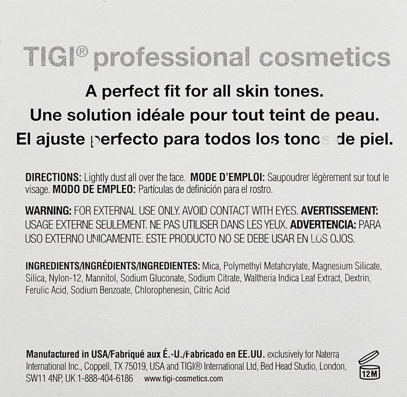 TIGI Cosmetics High Definition Setting Powder, 0.58 Ounce - BeesActive Australia