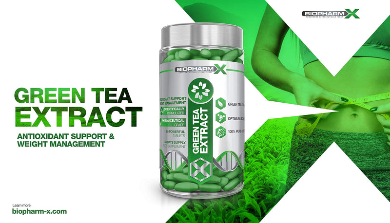Green Tea Tablets 9000mg (60 Tablets) Strongest Legal Green Tea Extract 100% Pure Certified - BeesActive Australia