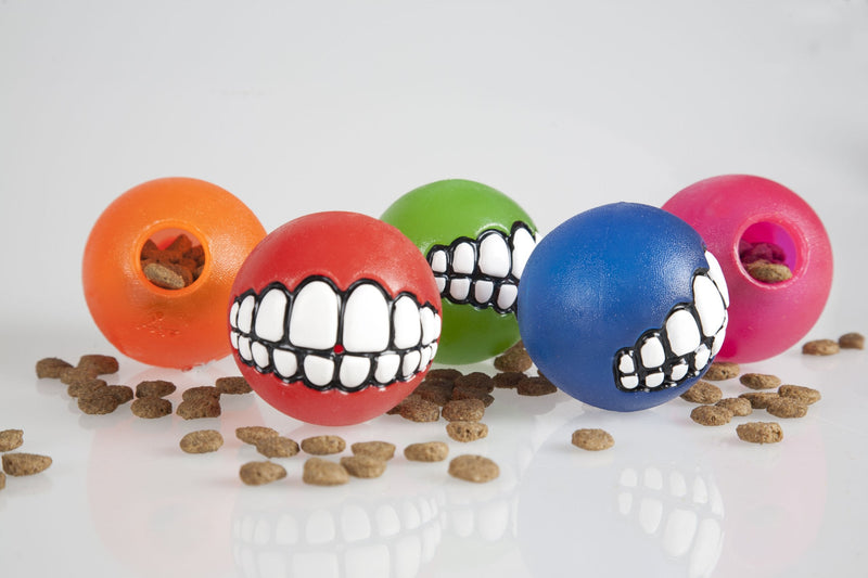 Rogz Grinz Dog Treat Ball Orange - BeesActive Australia