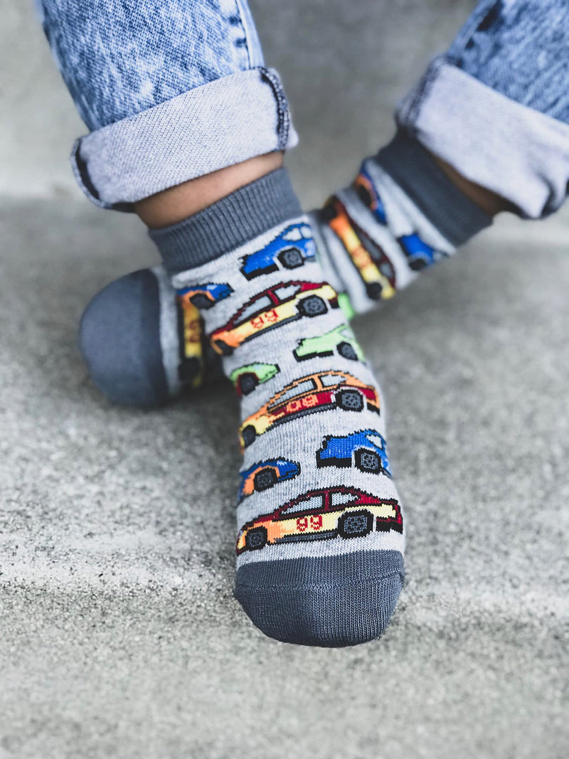 Jefferies Socks Little Boys' Triple Treat (Pack of 3) Small Speedy - BeesActive Australia