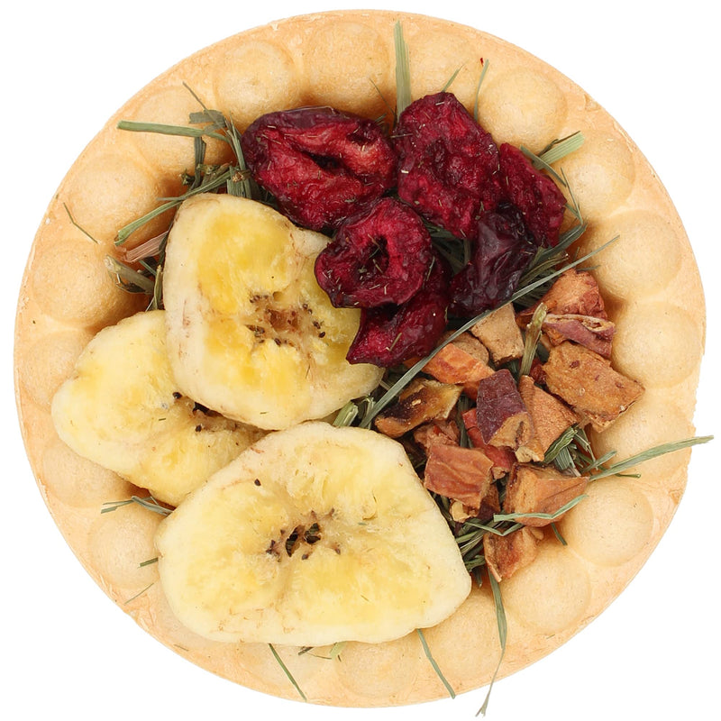 Vitakraft Veggie & Fruity Pie Treat for Pet Rabbits, Guinea Pigs, and Hamsters, 2 Pies,brown,24" x 50" - BeesActive Australia