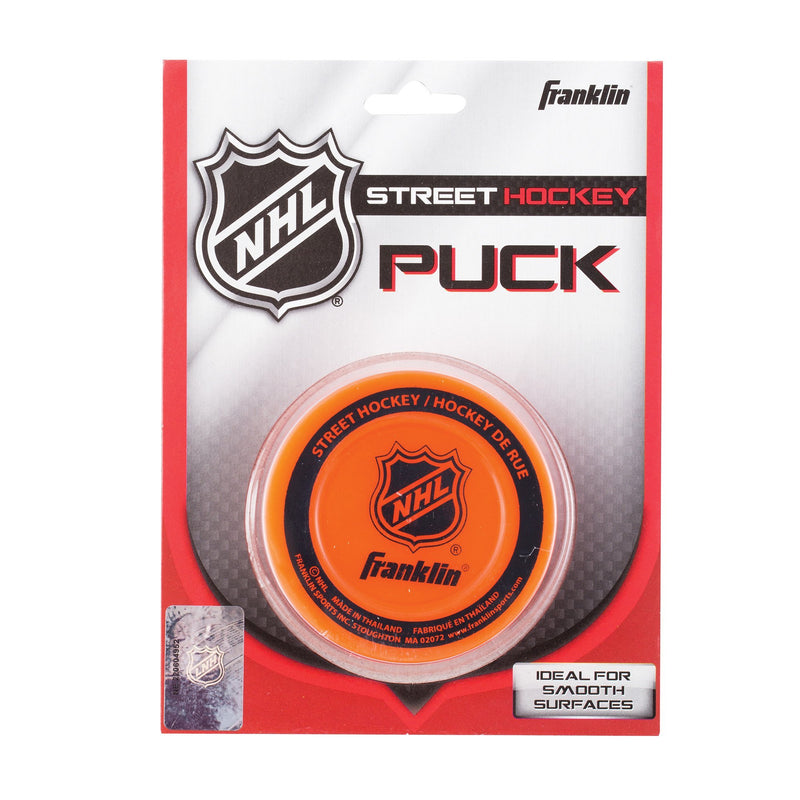 [AUSTRALIA] - Franklin Sports Street Hockey Puck - NHL - Colors May Vary 