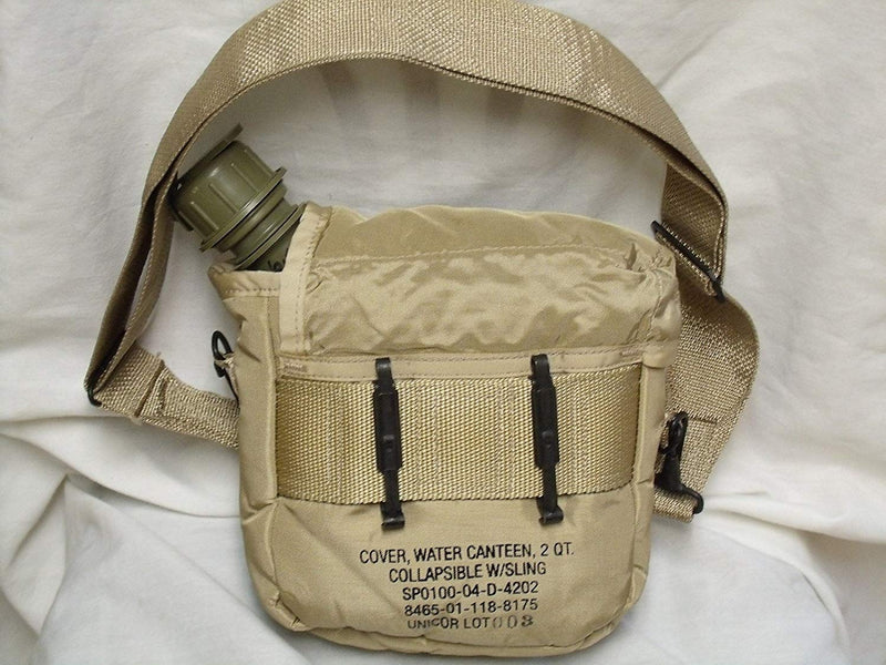 Military issue 2 Quart Water Canteen with New Issue Insulated Carrier and Shoulder Sling - BeesActive Australia