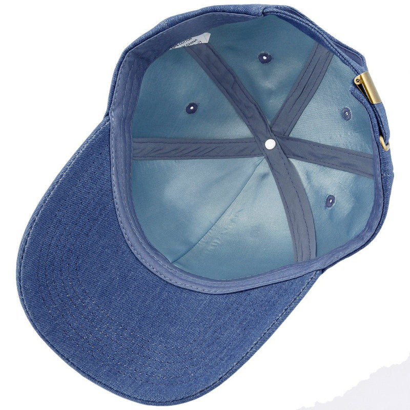 Samtree Denim Baseball Cap, Adjustable Workout Outdoor Golf Trucker Hat Blue - BeesActive Australia