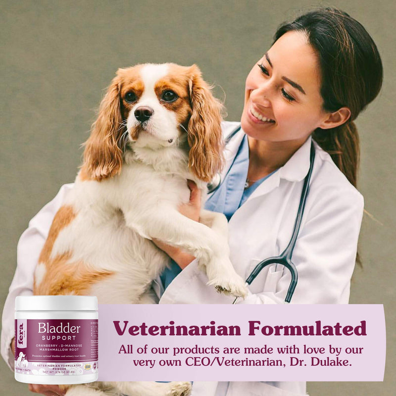 FERA PET Organics Bladder Support Dog and cat Supplement – Kidney and Urinary Tract Health and Bladder Infection Prevention Supplements - Helps with Incontinence and Immune Antioxidant Vitamin - BeesActive Australia