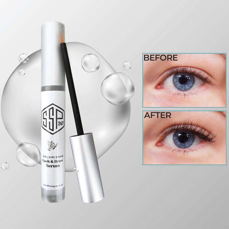 Eyelash growth serum for extensions- Fuller thicker lashes & brows - eyebrow growth serum for women - lash boost safe to use with falsies – eyebrow growth and lash serum enhancing oil - BeesActive Australia
