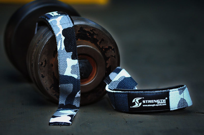 Strength Wrist Straps for Weight Lifting - 21'' Lifting Straps for Weightlifting | Gym Wrist Wraps with Extra Hand Grips Support for Strength Training | Bodybuilding | Deadlifting - BeesActive Australia