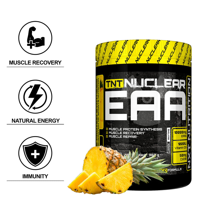 NXT TNT Nuclear EAA's | Performance, Endurance and Energy Support | Amino Acids | (Pineapple) Pineapple - BeesActive Australia