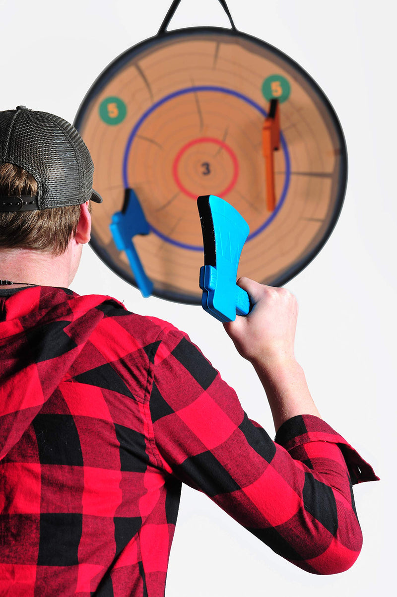 Outside Inside Foam Axe Throwing Game Set for Home, Camping and Travel, for Indoor & Outdoor Use - BeesActive Australia
