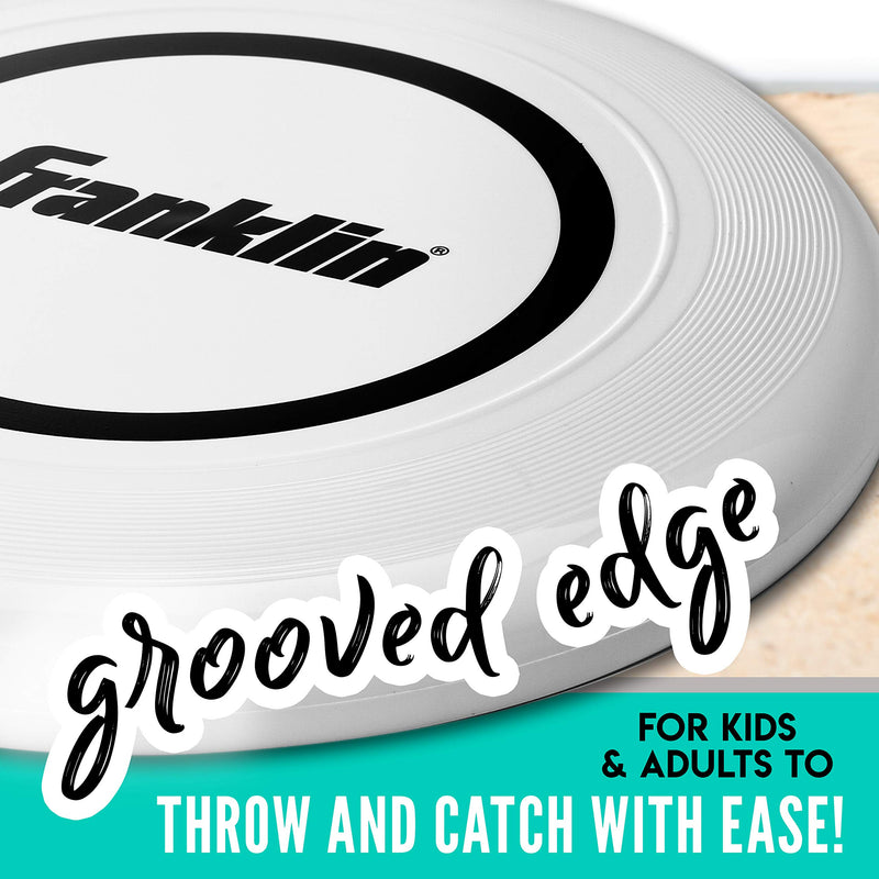 [AUSTRALIA] - Franklin Sports Flying Disc - Sport Disc for Beach, Backyard, Lawn, Park, Camping and More - 140 Gram Disc - Perfect for Dogs - Great for All Ages 