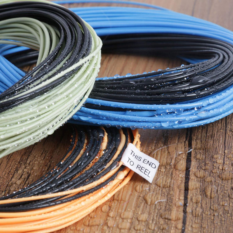 M MAXIMUMCATCH Maxcatch Sinking Tip Fly Line Weight Forward Fishing Line, 3ips/6ips, 4/5/6/7/8 F/S Royal Blue/Black, 6ips WF-8F/S - BeesActive Australia