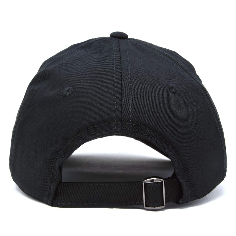 DALIX Initial Hat Letter T Womens Baseball Cap Monogram Cursive Embroider Black - BeesActive Australia