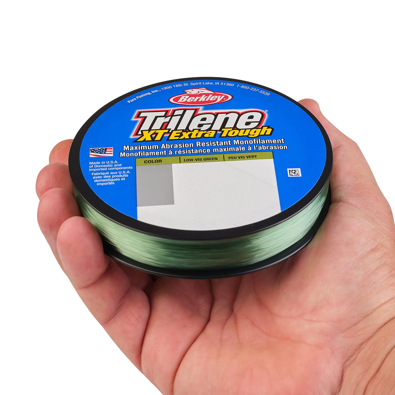 Berkley Trilene XT Filler 0.022-Inch Diameter Fishing Line, 30-Pound Test, 220-Yard Spool, Low Vis Green - BeesActive Australia