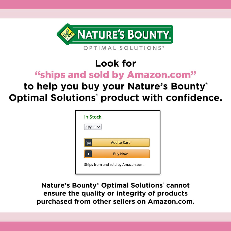 Nature's Bounty Optimal Solutions Hair, Skin & Nails Formula, 60 Coated Caplets - BeesActive Australia