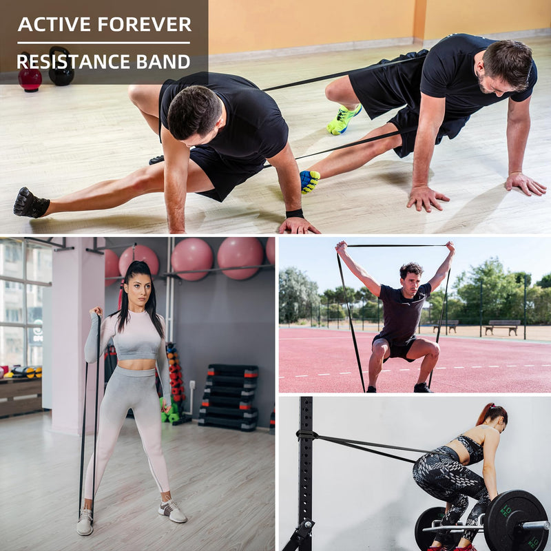 ACTIVE FOREVER Resistance Band,Pull up Assist Band,Fitness Band,Suitable for Boosting Strength,Yoga, Exercise 65LBS - BeesActive Australia