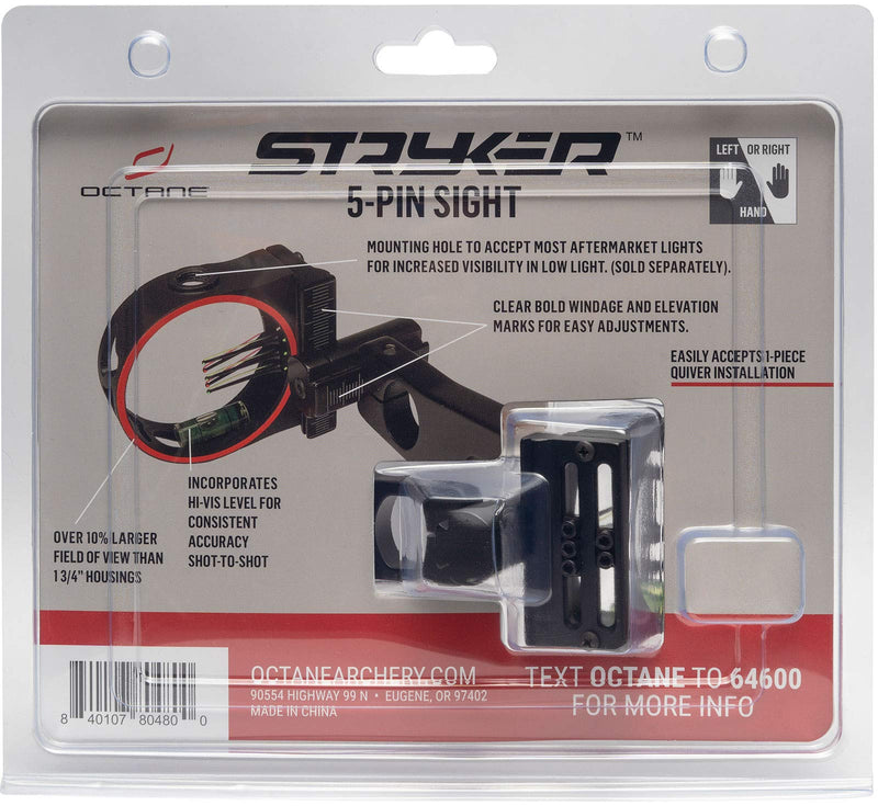 Octane Stryker 5 Pin Bow Sight - BeesActive Australia