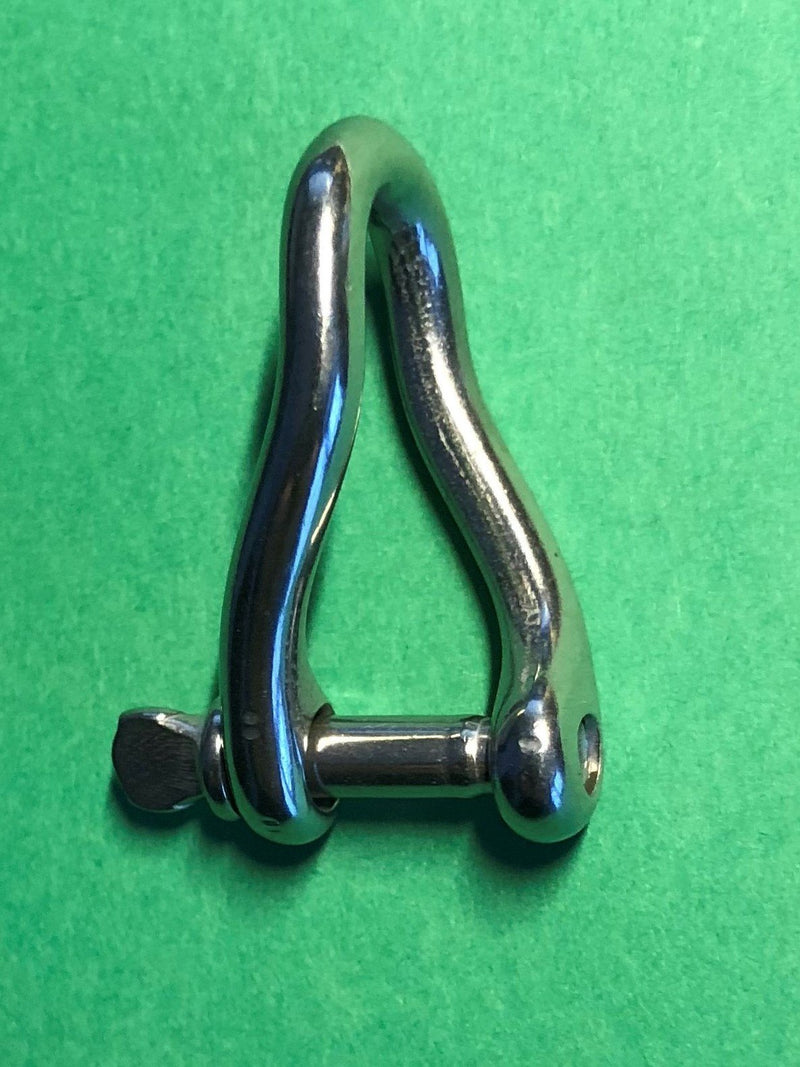 [AUSTRALIA] - Stainless Steel 316 Twist Shackle 5/32" (4mm) Marine Grade 