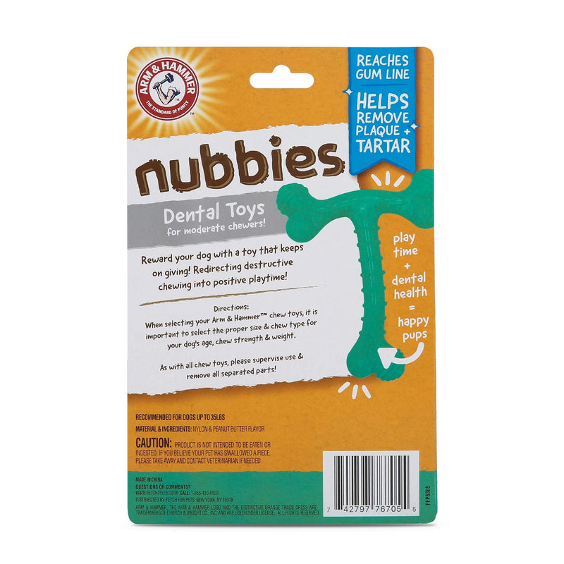 Arm & Hammer for Pets Ora-Play Dental Chew Toy for Dogs - Best Dog Chew Toy for Aggressive Chewers - Reduces Plaque & Tartar Buildup - Dog Chew Toys from, Dog Toys for Dog Teeth T-Bone - BeesActive Australia