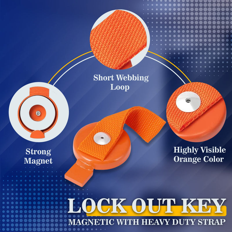 Gadget Beyond Lock Out Key for UFP Surge Brake Trailer - Magnetic with Heavy Duty Strap - Side Brake Lockout Bracket Compatible with - A-60, A-75, A-84 - BeesActive Australia