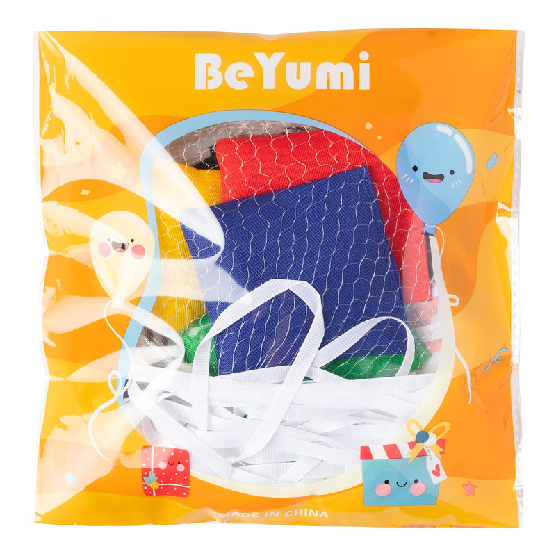BeYumi Monster Truck Toss Game Banner with Bean Bags Checkered Party Game for Indoor Outdoor Activities 4 Score Holes Game Monster Truck Theme Birthday Party Supplies for Kid Adult - BeesActive Australia