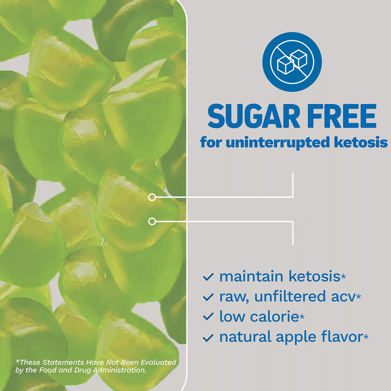 Herbtonics ACV Keto Gummies with The Mother & Keto BHB | Apple Cider Vinegar Keto Gummies | Sugar Free, Keto ACV Gummies for Energy & Immunity - BeesActive Australia