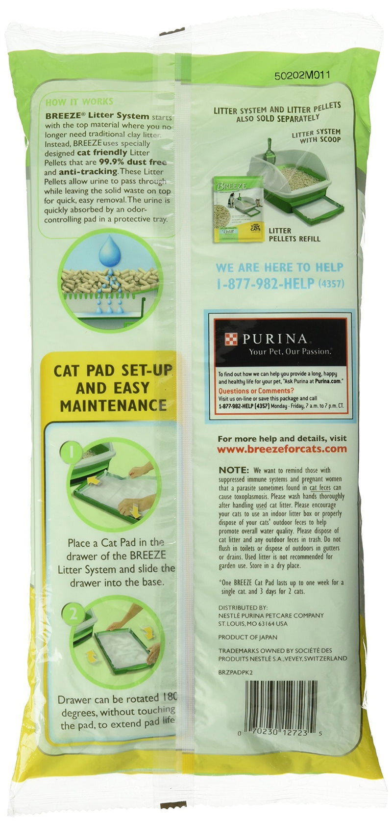 Tidy Cats Breeze Cat Pads 4 / pack - BeesActive Australia
