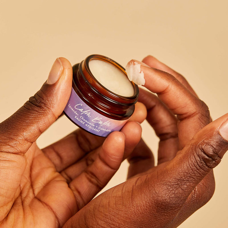SKIN & TONIC Calm Balm – Calendula, Lavender, Chamomile and Shea Butter – For Dry Skin, Relaxation, Stress and Anxiety Relief – 20g - BeesActive Australia