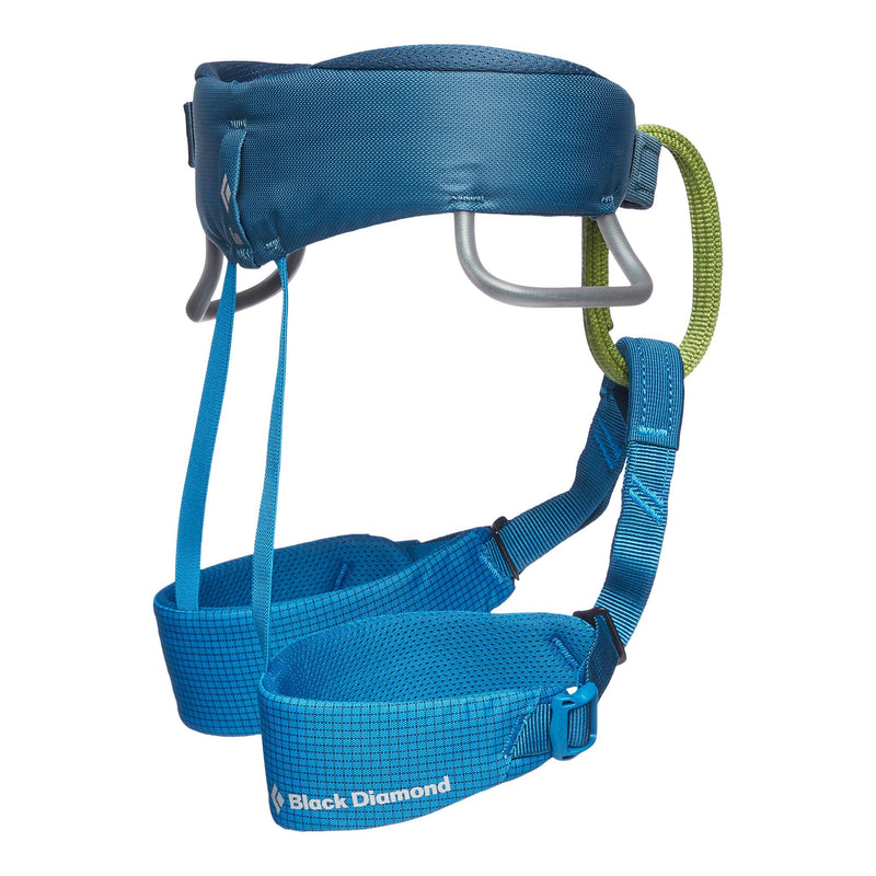 Black Diamond Equipment Kids Momentum Rock Climbing Harness One Size - BeesActive Australia