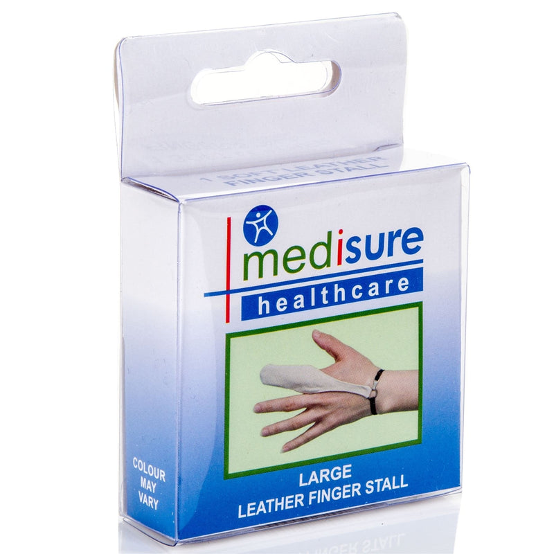 Premium Large Soft Real Leather Finger Stall - Adjustable Protective Bandage/Cover - BeesActive Australia