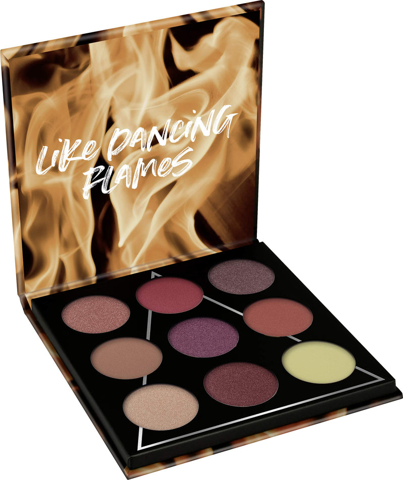 essence | FIRE Eyeshadow Palette | 9 Blendable Warm-toned Shades | Gluten & Paraben Free | Cruelty Free - BeesActive Australia