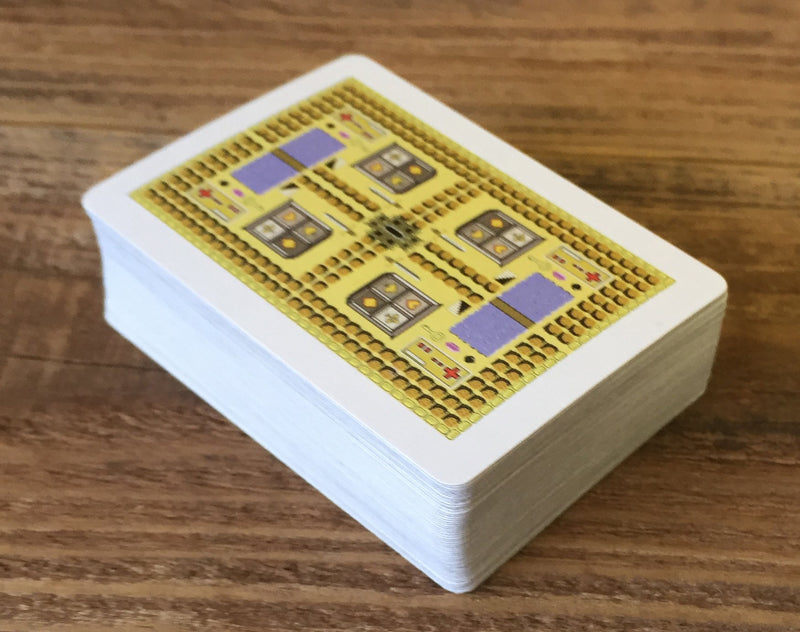 [AUSTRALIA] - Home Run Games 8-Bit Mini Gold Playing Cards 