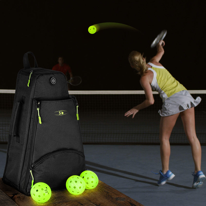 Glow in The Dark Pickleballs, 6 Pack Pickleballs, Shadow-Ball Pickleball Outdoor Balls, USAPA Standard Pickle Balls - BeesActive Australia