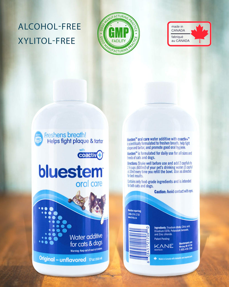 Pet Water Additive Oral Care: for Dogs & Cats Bad Breath, Dental Rinse Freshener Treats Plaque & Teeth Tartar. Dog & Cat Mouth Clean Health Treatment for Pets Drinking Bowl Original - BeesActive Australia