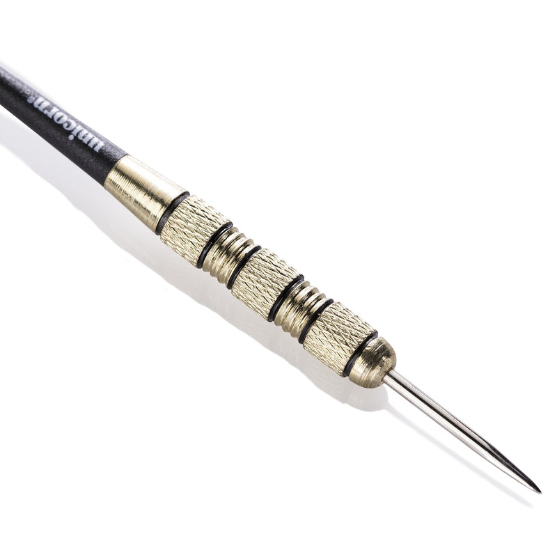 Unicorn Steel 100 Dart Set black/bronze, .2 pounds - BeesActive Australia
