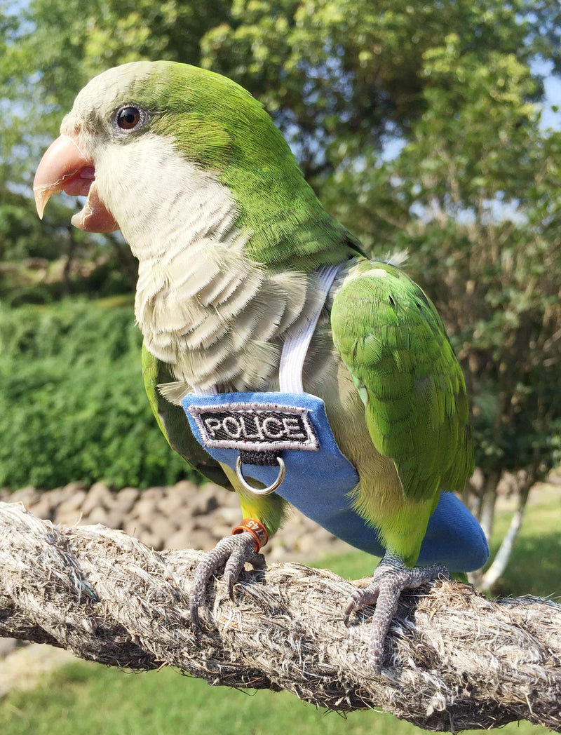 HEZHUO Bird Clothes Parrot Diapers Bird Flight Suits, Reusable Waterproof Diapers pet Bird Supplies L - BeesActive Australia