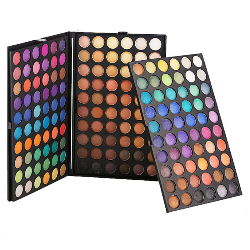 FantasyDay Professional Hightlight Eyeshadow Palette Makeup Contouring Kit - 180 Colours Highly Pigmented Nudes Warm Natural Matte Shimmer Cosmetic Eye Shadows Pallet Powder Palette 180 Colours Eyeshadow - BeesActive Australia