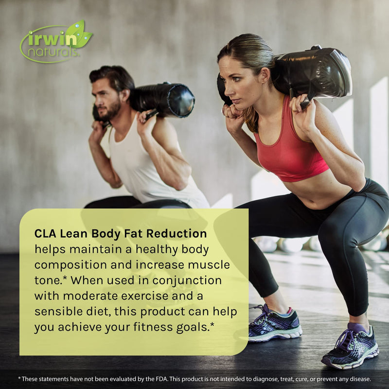 Irwin Naturals Cla Lean Body Fat Reduction 80 Sgels 1 - BeesActive Australia